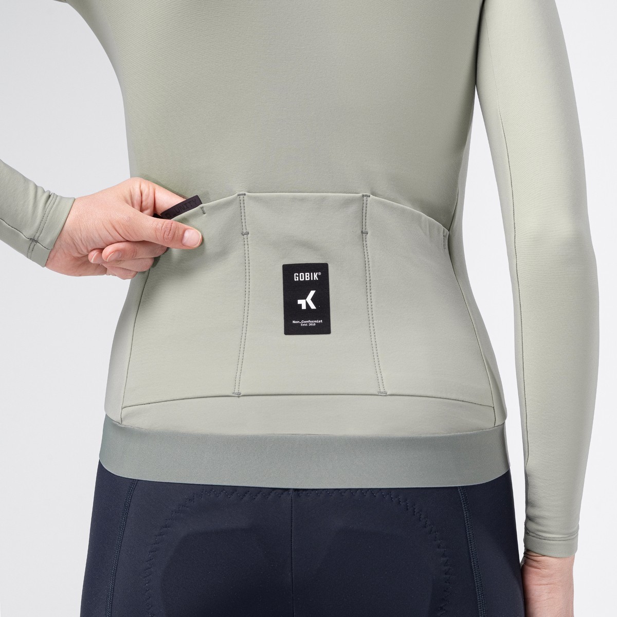Maillot Mujer Manga Larga Gobik Weezer Leek | Terrabike
