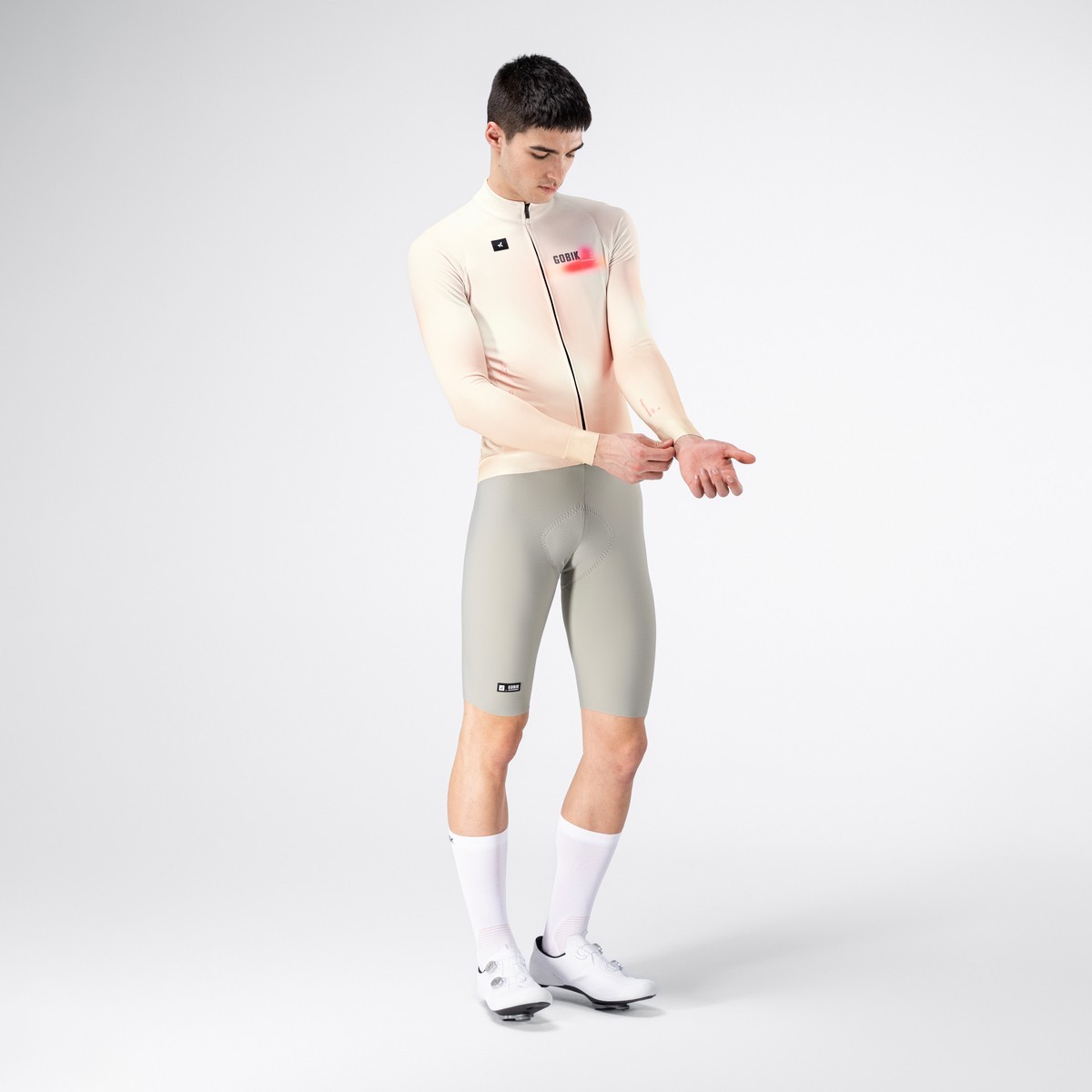 Maillot Hombre Manga Larga Gobik Hyder Almond | Terrabike