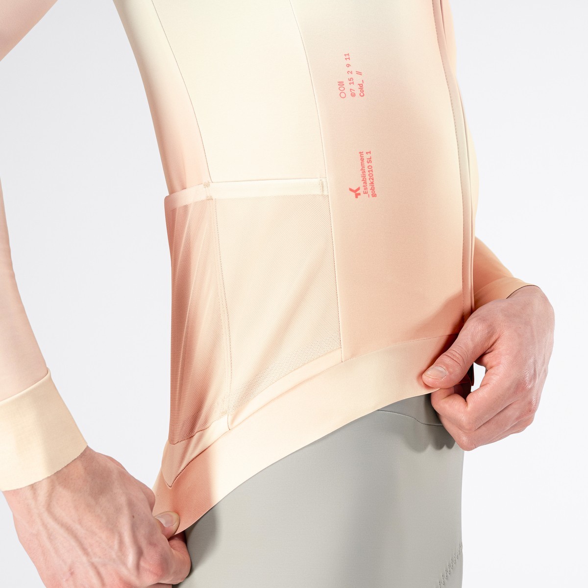 Maillot Homme Manches Longues Gobik Hyder Almond | Terrabike