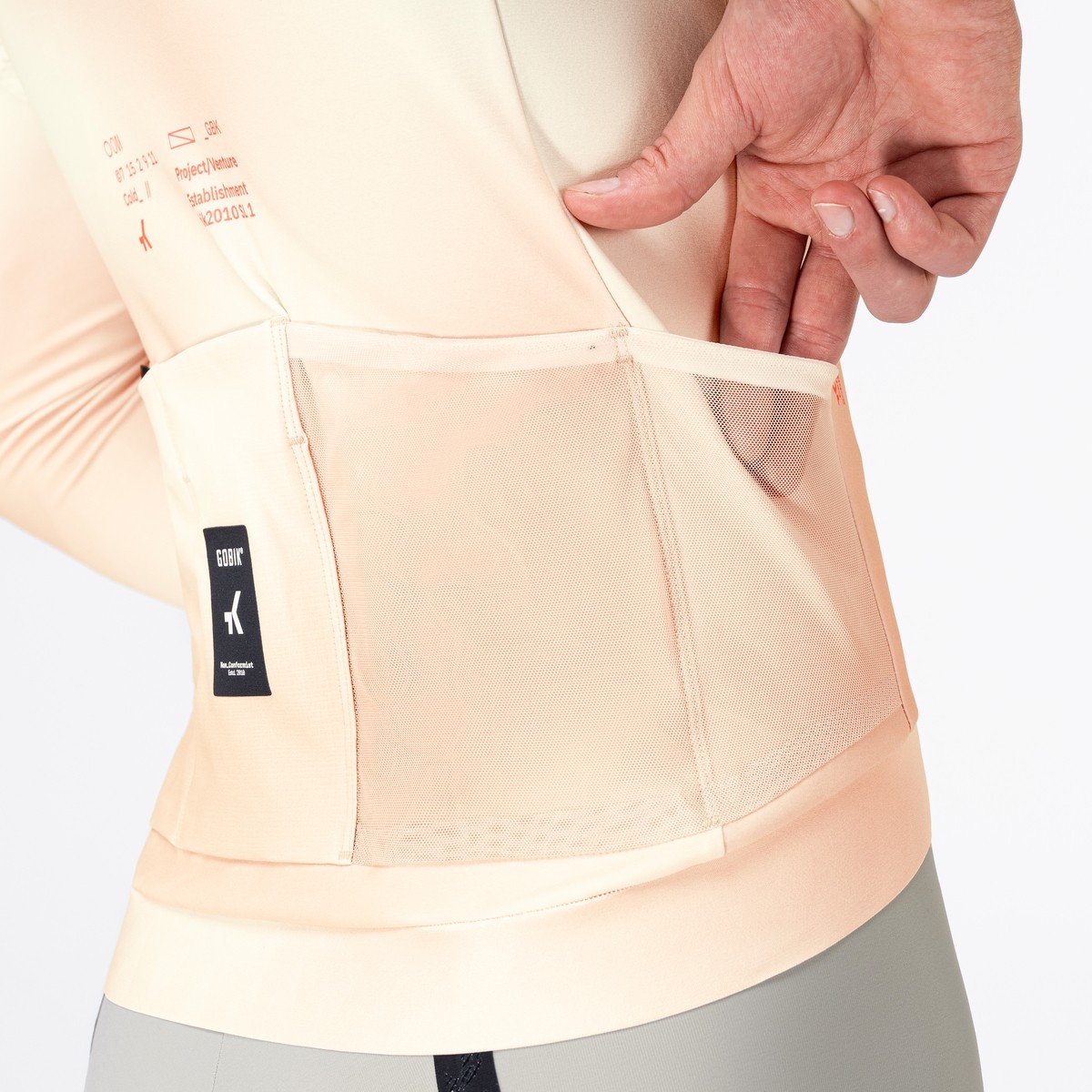 Maillot Hombre Manga Larga Gobik Hyder Almond | Terrabike