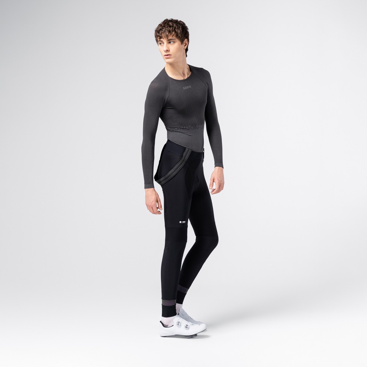 Sous-Vêtement Manches Longues Homme Gobik Limber Skin Basalt | Terrabike