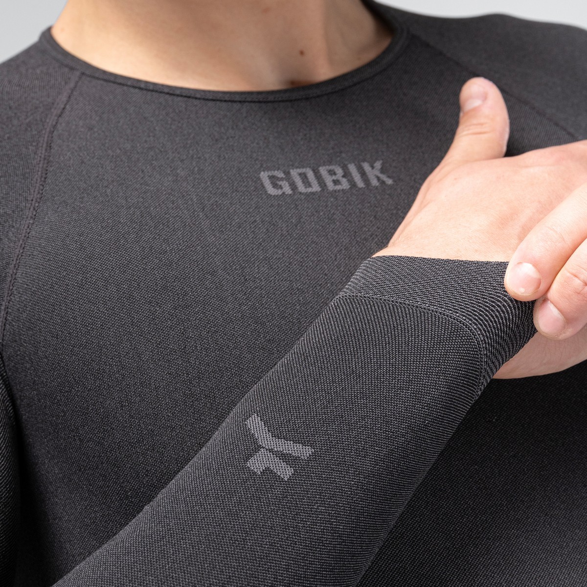 Camiseta Interior Manga Larga Hombre Gobik Limber Skin Basalt | Terrabike
