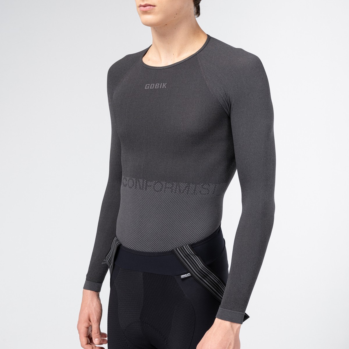 Camiseta Interior Manga Larga Hombre Gobik Limber Skin Basalt | Terrabike
