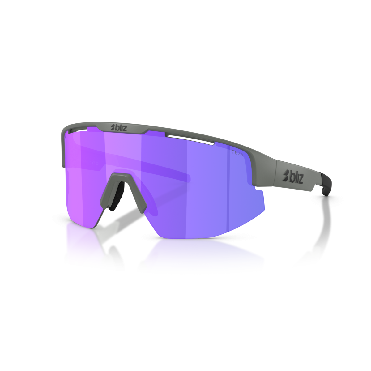 Gafas Bliz Matrix Gris Mate/Ahumado Morado Multicolor