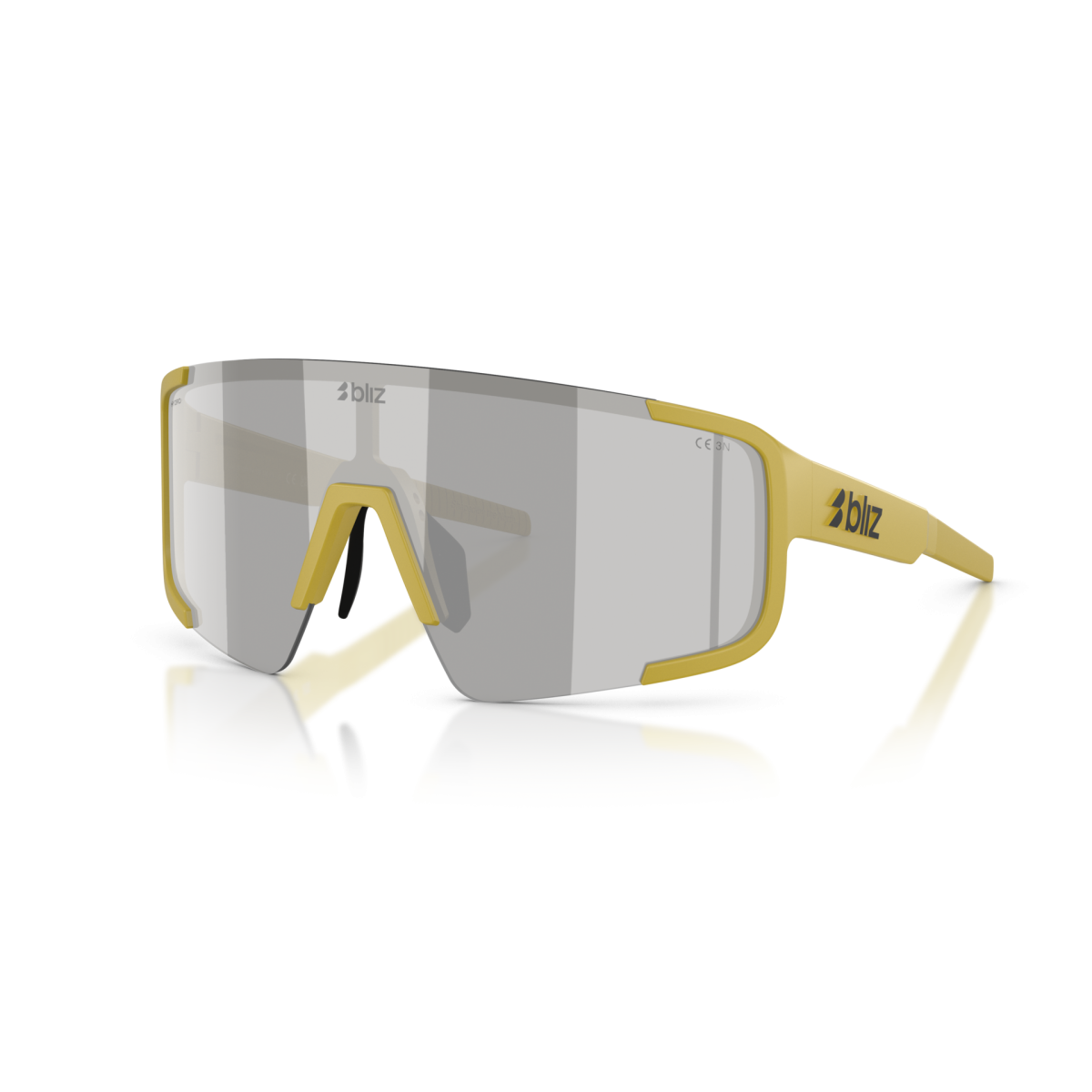 Gafas Bliz P003 Verde Ámbar Mate/Ahumado Plata Espejo