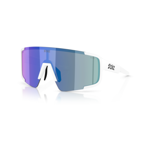 Lunettes Bliz P003 Blanc mat/Fumée Bleu Multicolore