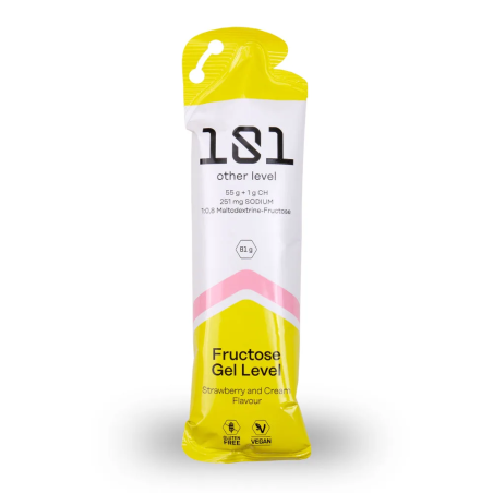 Gel Énergétique 101 Other Level Fructose Gel Level Fraise et Crème 81 g