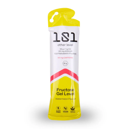 Gel Énergétique 101 Other Level Fructose Gel Level Pastèque à la Caféine 81 g