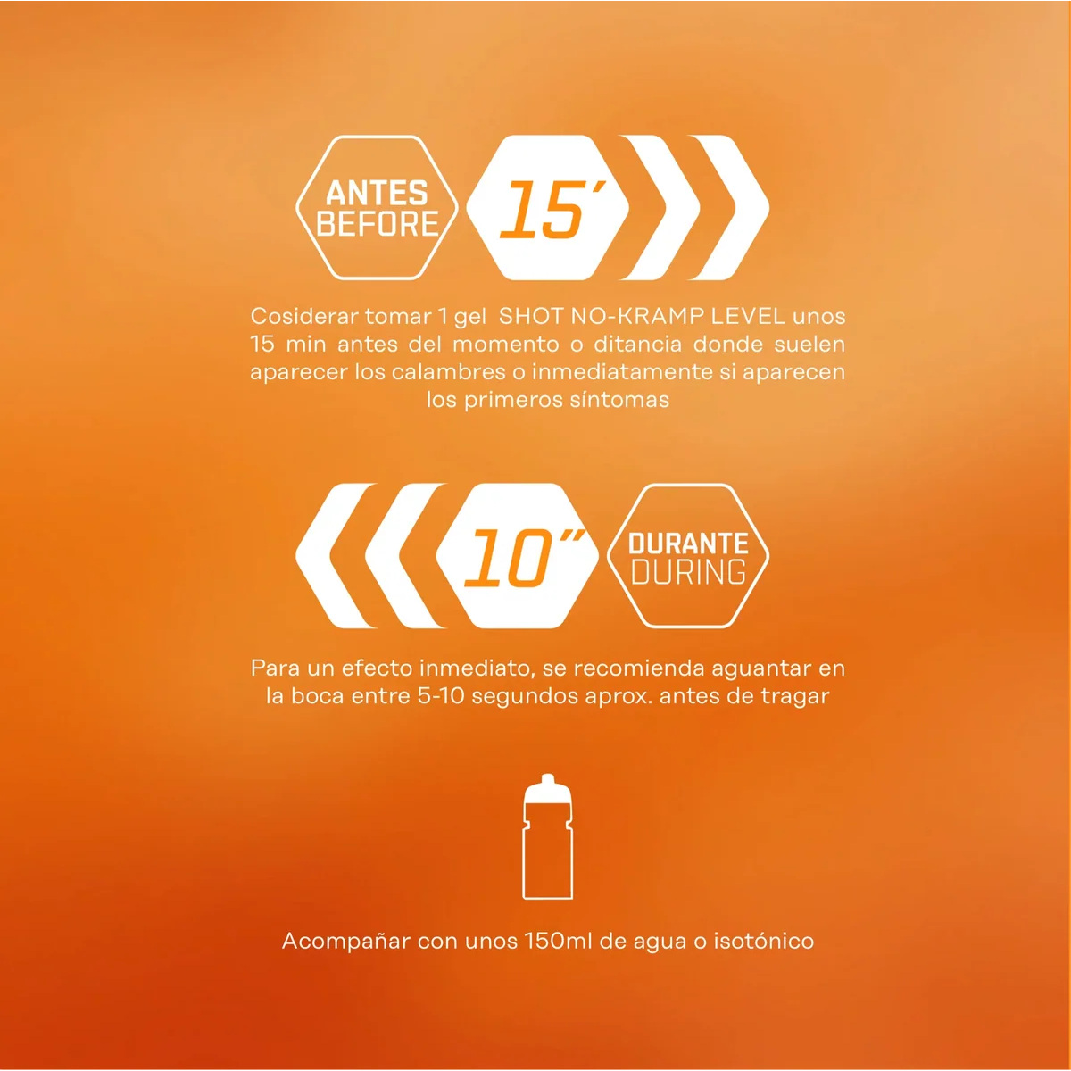 Gel Anticalambres 101 Other Level Shot No-Kramp Level Energy 61 g | Terrabike