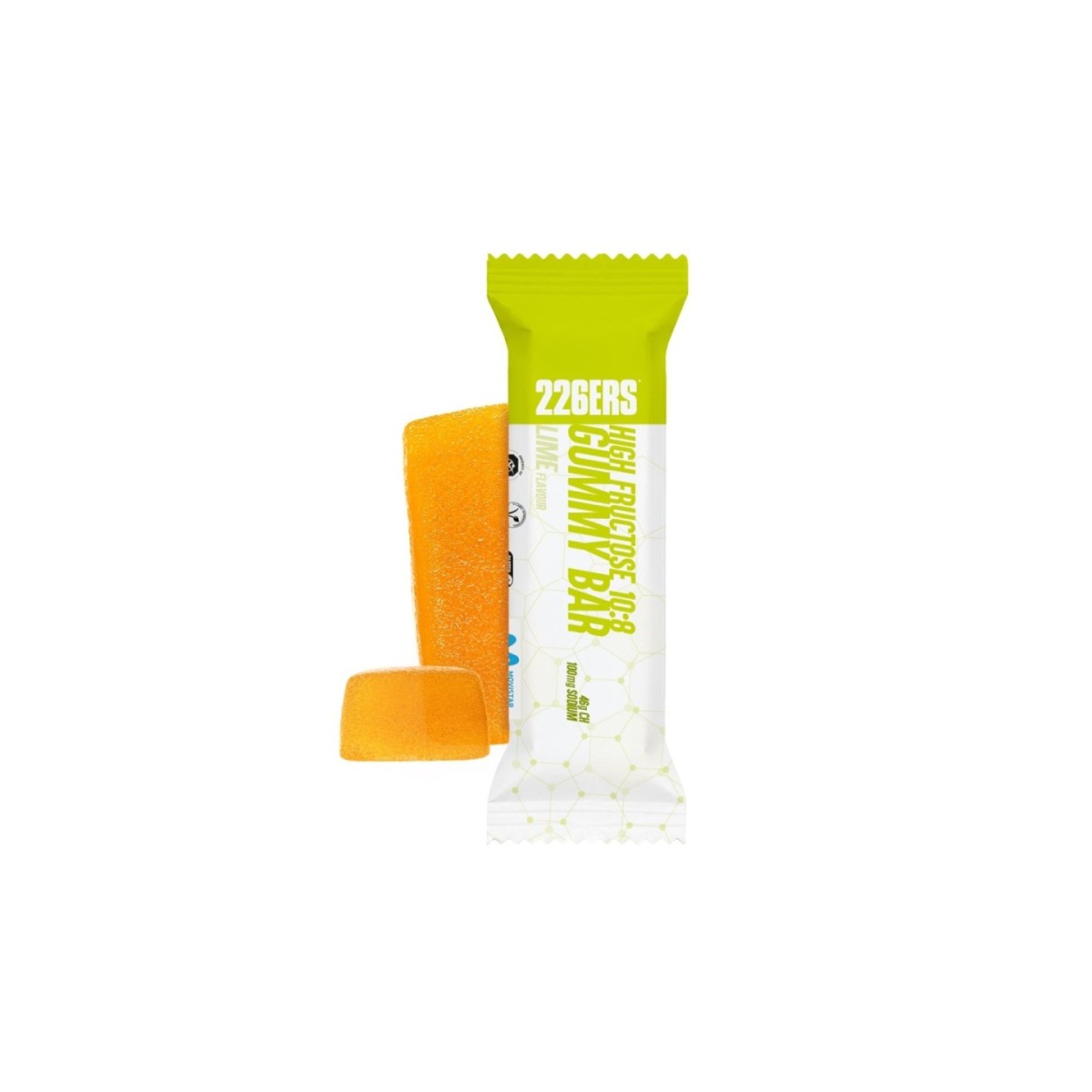 Barrita Energética 226ERS High Fructose Gummy Bar Lima 60 g | Terrabike