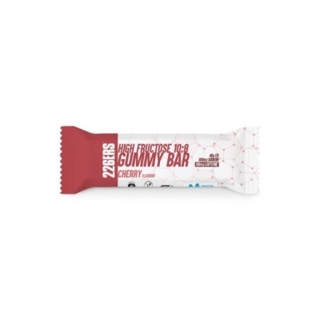 Barrita Energética 226ERS High Fructose Gummy Bar Cereza con Cafeína 60 g | Terrabike