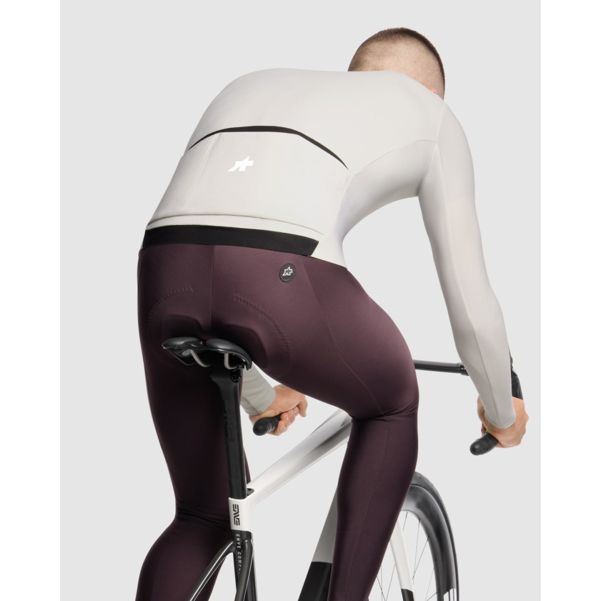Maillot à manches longues Assos Mille GT Spring Fall S11 Almond Milk